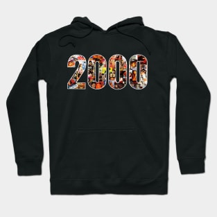 2000 Shahrukh Khan collage Hoodie